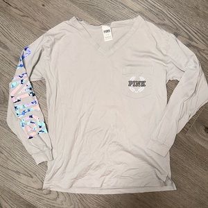 VS Pink Long Sleeve Shirt